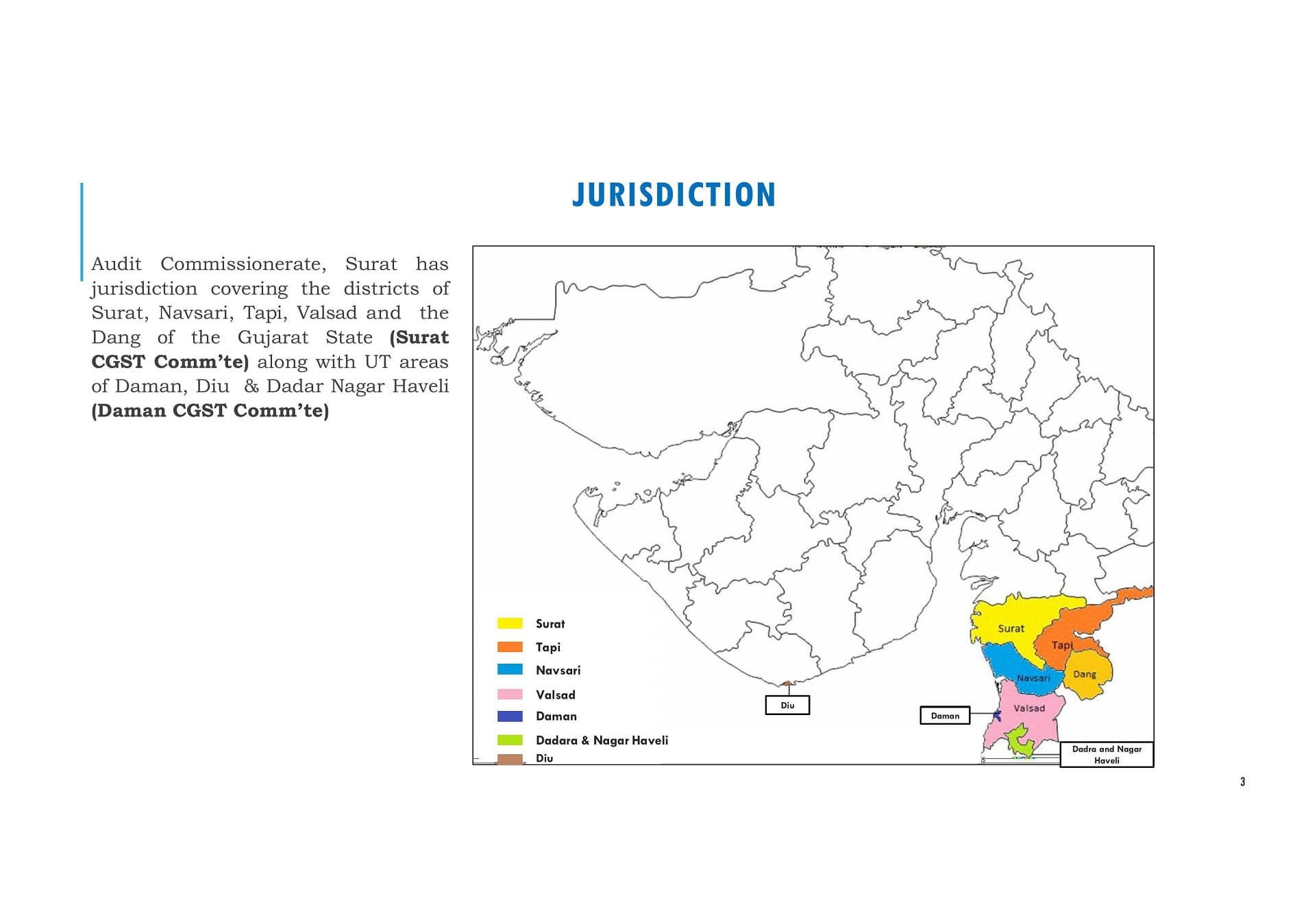 Audit Commissionerate&ndash;Surat Jurisdiction